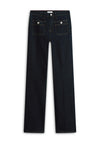Tommy Hilfiger High Waisted Bootcut Jeans, Dark Wash
