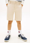 Tommy Hilfiger Boy 1985 Collection Chino Shorts, Beige