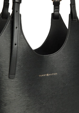 Tommy Hilfiger Tall Modern Tote, Black