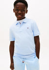 Tommy Hilfiger Boys Short Sleeve Flag Polo, Blue