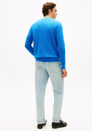 Tommy Hilfiger Textured Knit Sweater, Blue Orbit