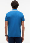 Tommy Hilfiger Crest Applique Polo Shirt, Blue Orbit