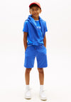 Tommy Hilfiger Boys Monogram Short Sleeve Tee, Blue