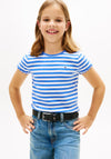 Tommy Hilfiger Older Girl Essential Short Sleeve Tee, Blue