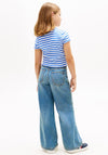 Tommy Hilfiger Older Girl Essential Short Sleeve Tee, Blue