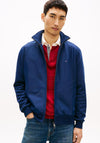 Tommy Hilfiger Essential Intecho Mix Full Zip Jacket, Carbon Navy