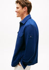 Tommy Hifliger Mix Media Overshirt, Carbon Navy