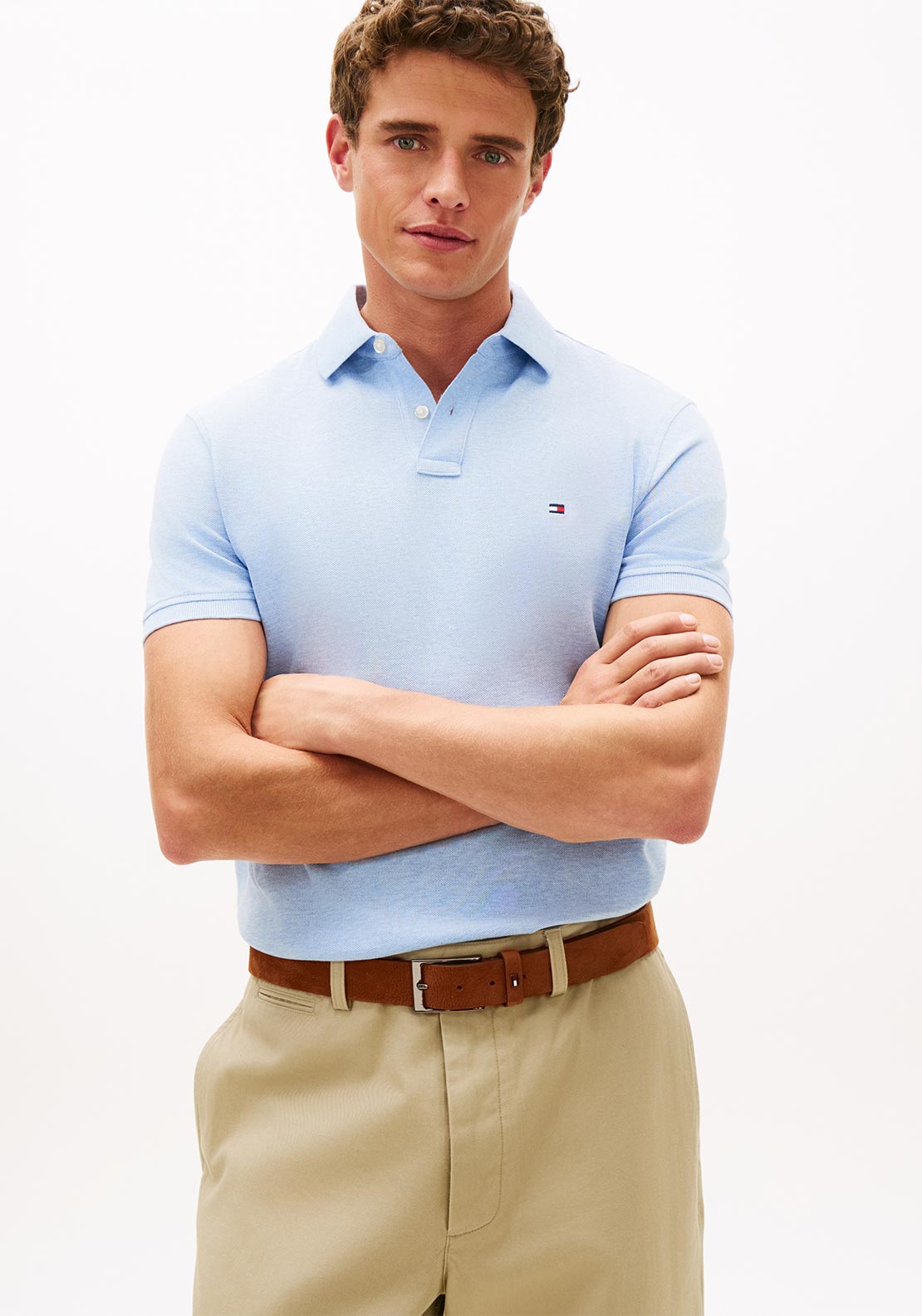 Tommy Hilfiger 1985 Polo Shirt, Vessel Blue Heather