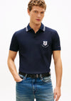 Tommy Hilfiger Crest Applique Polo Shirt, Navy