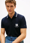 Tommy Hilfiger Crest Applique Polo Shirt, Navy