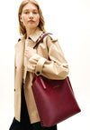 Tommy Hilfiger Tall Modern Tote, Wine