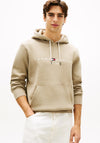 Tommy Hilfiger Logo Drawstring Hoodie, Khaki Green