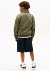 Tommy Hilfiger Boys Essential Hooded Jacket, Green