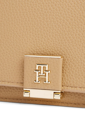 Tommy Hilfiger Chain Detail Crossbody Bag, Tan