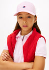 Tommy Hilfiger Kids Small Flag Cap, Light Pink