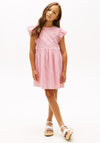 Tommy Hilfiger Girl Stripe Seersucker Dress, Red