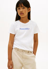 Tommy Hilfiger Older Girl Script Short Sleeve Tee, White
