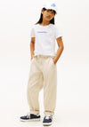Tommy Hilfiger Older Girl Script Short Sleeve Tee, White