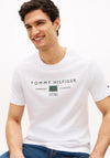 Tommy Hilfiger Mono Jersey Logo T-Shirt, White