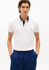 Tommy Hilfiger Contrast Collar Polo Shirt, Ivory