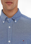 Tommy Hilfiger 1985 Pique Slim Fit Shirt, Ultra Blue