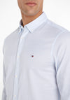Tommy Hilfiger Flex Micro Print Shirt, Vessel Blue
