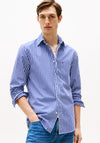 Tommy Hilfiger Flex Poplin Gingham Shirt, Wedge Blue