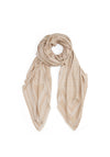 Tommy Hilfiger Monogram Square Scarf, Classic Beige