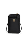 Tommy Hilfiger Distinct Smartphone Crossbody Bag, Black