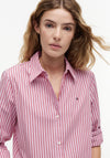 Tommy Hilfiger Poplin Striped Regular Shirt, Pink