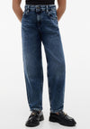 Tommy Hilfiger Girl Barrel Fit Denim Jean, Blue