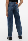 Tommy Hilfiger Girl Barrel Fit Denim Jean, Blue