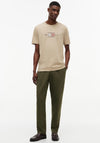 Tommy Hilfiger Flag Graphic T-Shirt, Beige