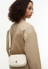 Tommy Hilfiger Logo Tape Crossbody Camera Bag, Cream