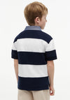Tommy Hilfiger Boy Short Sleeve Polo, Navy