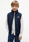Tommy Hilfiger Boy Padded Gilet, Navy