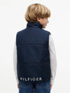 Tommy Hilfiger Boy Padded Gilet, Navy