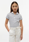 Tommy Hilfiger Girl Essential Short Sleeve Polo, White