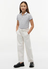 Tommy Hilfiger Girl Essential Short Sleeve Polo, White