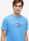 Tommy Hilfiger Flag Graphic T-Shirt, Blue