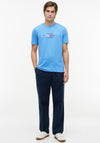 Tommy Hilfiger Flag Graphic T-Shirt, Blue