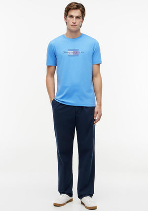 Tommy Hilfiger Flag Graphic T-Shirt, Blue