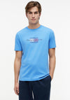 Tommy Hilfiger Flag Graphic T-Shirt, Blue
