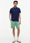 Tommy Hilfiger Contrast Collar Polo Shirt, Carbon Navy