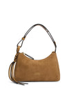 Tommy Hilfiger Suede Shoulder Bag, Brown