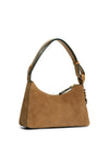 Tommy Hilfiger Suede Shoulder Bag, Brown