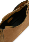 Tommy Hilfiger Suede Shoulder Bag, Brown