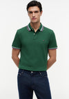 Tommy Hilfiger Contrast Collar Polo Shirt, Street Green