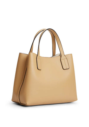 Tommy Hilfiger Icon Medium Satchel Bag, Beige