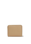 Tommy Hilfiger Medium Zip Around With Flap Wallet, Beige